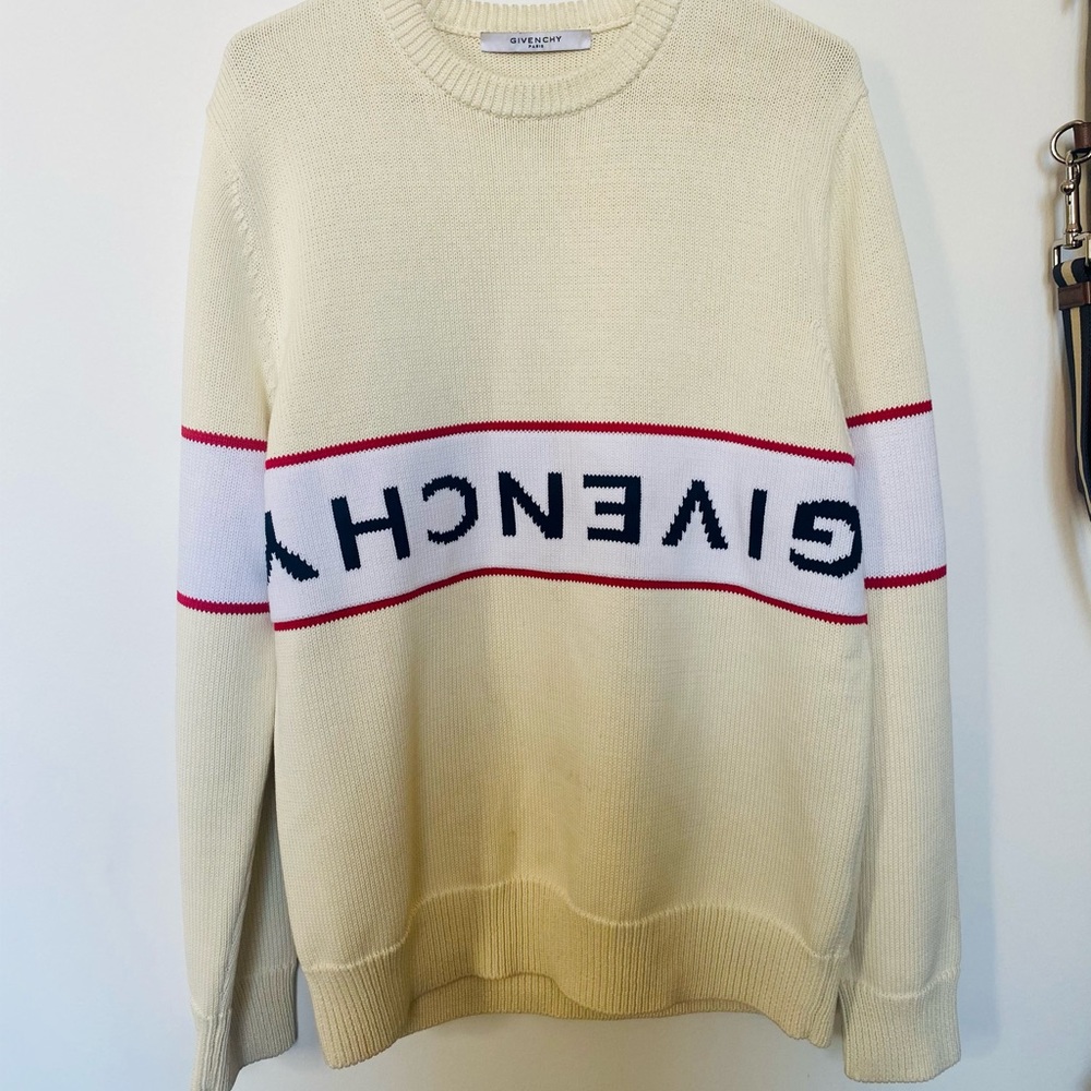 Givenchy Upside-Down Logo Sweater